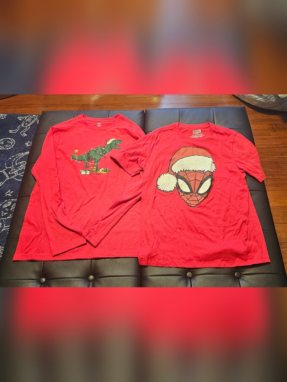 Boys Xl 14 16 Holiday Christmas Shirts Euc